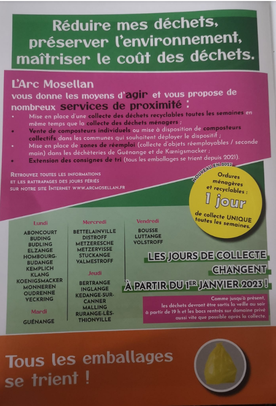 Collecte dechets 2023